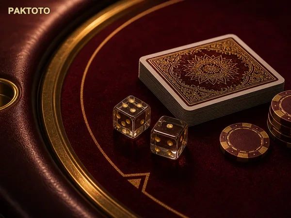 Gambar beranda paktoto pada perangkat desktop